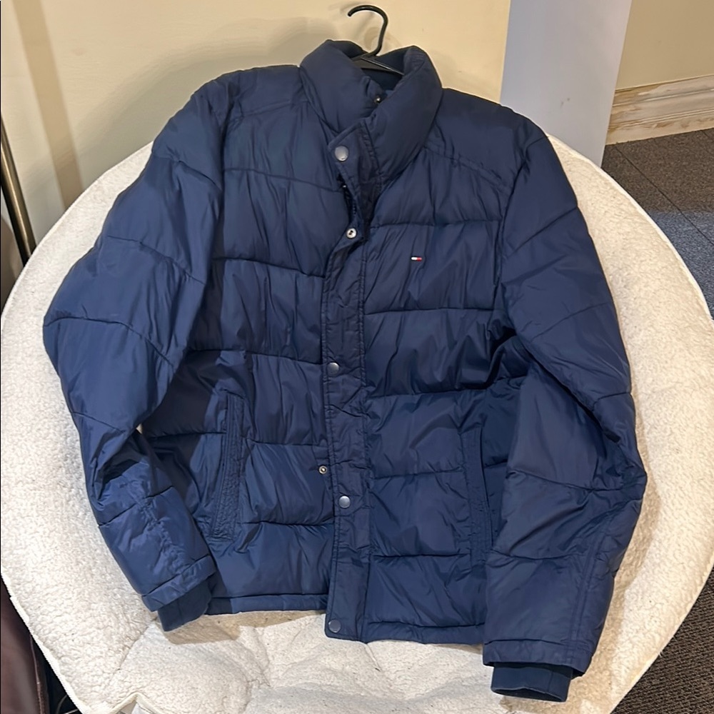Tommy Hilfiger Blue Puffer Jacket